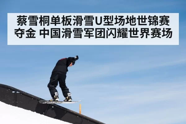 蔡雪桐单板滑雪U型场地世锦赛夺金 中国滑雪军团闪耀世界赛场